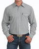CINCH ARENAFLEX MODERN WHITE PRINT - MENS SHIRT  - MTW1303111