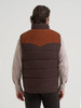 WRANGLER PUFFER CAMBRIDGE BROWN - MEN VESTS  - 112381922