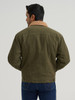 WRANGLER CORDUROY SHERPA LINED OLIVE - MENS JACKET  - 112382098