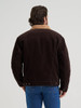 WRANGLER CORDUROY SHERPA LINED COFFEE - MENS JACKET  - 112382099