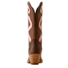ARIAT BEAUX WEATHERED TAN PINK BOW - BOOT LADIES  - 10080307