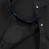 PONCHO  BLACK PREFORMANCE DENIM - MENS SHIRT WESTERN SNAPS - THE MATAMOROS