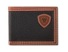ARIAT BIFOLD SHIELD PATCH BROWN - ACCESSORIES WALLET  - A3569302