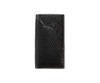 3-D BELT BASKET WEAVE OVERLAY BLACK - ACCESSORIES WALLET  - D250019101