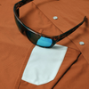 PONCHO  BURNT ORANGE TEXAS LONGHORNS - MENS SHIRT WESTERN SNAPS - THE BERTHA
