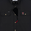 PONCHO  BLACK TEXAS TECH - MENS SHIRT ORIGINAL BUTTONS - THE TORTILLA
