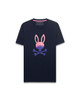 PSYCHO BUNNY RAYMOND GRAPHIC BARITONE BLUE - MENS TEE  - MT0200389-423