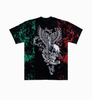 AFFLICTION FUERZA REGIDA CRAZY  BLACK TEE - MENS TEE  - A30518
