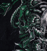 AFFLICTION FUERZA REGIDA OYE BLACK TEE - MENS TEE  - A30716
