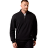 ARIAT 1/4 ZIP SWEATSHIRT BLACK - MEN SWEATER  - 10079479