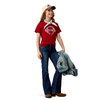ARIAT WESTERN 1993 GARNET T-SHIRT - KIDS GIRLS SHIRT - 10082175