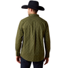ARIAT CHAD GRAPE LEAF LONGHORN PRINT - MENS SHIRT  - 10079611
