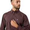ARIAT CONTSTANTINE FUDGE MEDALLION - MENS SHIRT  - 10079623