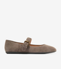 COLE HAAN MARY JANE BALLETS DEEP OLIVE - FOOTWEAR LADIES  - W37735