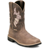 JUSTIN  BOLT ANTIQUE BROWN COMP TOE - BOOT MENS WORK - SE4139