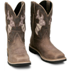 JUSTIN  BOLT ANTIQUE BROWN COMP TOE - BOOT MENS WORK - SE4139