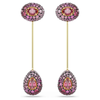 SWAROVSKI SUBLIMA DROP PEAR CUT RED 18K - ACCESSORIES JEWELRY EARRINGS - 5752891