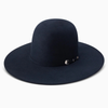 RESISTOL MIDNIGHT 6X NAVY OPEN CROWN - HAT FELTS  - RFMDNT-164248