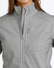 CINCH GREY TEXTURED SOFTSHELL - LADIES JACKET  - MAJ9856008