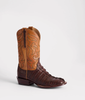 LUCCHESE HENDRIK CHOCOLATE CAIMAN TAIL - BOOT MENS WESTERN - M4358.W8S-2012