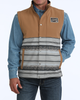 CINCH BROWN SOUTHWEST BONDED LINED - MEN VESTS  - MWV1950001