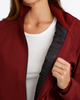 CINCH BURGUNDY BONDED CONCEAL - LADIES JACKET  - MAJ9925001