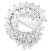 SWAROVSKI MESMERA MARQUISE WHITE - ACCESSORIES JEWELRY BROOCH - 5754566