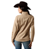 ARIAT FADED LEOPARD LOGO SOFTSHELL - LADIES JACKET  - 10079888