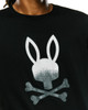 PSYCHO BUNNY RAYMOND GRAPHIC BLACK - MENS TEE  - MT0200389-001