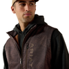 ARIAT PATRIOT FLAG BROWN VEST - MEN VESTS  - 10079521
