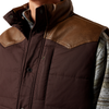 ARIAT WESTERN QUILTED MOLE VEST - MEN VESTS  - 10079280
