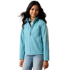 ARIAT LOGO SOFTSHELL ADRIATIC BLUE - KIDS GIRLS JACKET - 10079563