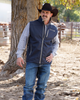 CINCH NAVY LOGO BONDED VEST - MEN VESTS  - MWV1515032