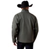 ARIAT SOFTSHELL LOGO BELUGA - MENS JACKET  - 10079579