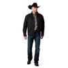 ARIAT CHEST LOGO SOFTSHELL BLACK/MEX - MENS JACKET  - 10079491
