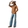 ARIAT LOGO DACHSHUND HEATHER - LADIES JACKET  - 10079891