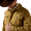 ARIAT CANVAS RANCHER ANTIQUE BRONZE - MENS JACKET  - 10079556