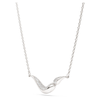 SWAROVSKI STERLING SILVER  ROUND WHITE - SWAROVSKI CLASSICA NECKLACE - 5740342