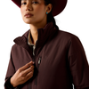 ARIAT TITAN INSULATED CHOCOLATE PLUM - LADIES JACKET  - 10079630