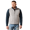 ARIAT VERNON SOFTSHELL EMBOSS GREY - MEN VESTS  - 10079430