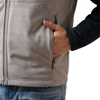ARIAT VERNON SOFTSHELL EMBOSS GREY - MEN VESTS  - 10079430