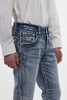 ROCK REVIVAL JETT BOOTCUT LIGHT BLUE - MENS JEANS  - RP5802J201R