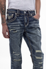 ROCK REVIVAL EYDAN STRAIGHT MEDIUM BLUE - MENS JEANS  - RP5744J204R