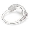 SWAROVSKI STERLING SILVER COCKTAIL - SWAROVSKI CLASSICA RING - 574597
