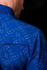 FERREL THE TANNER DEEP BLUE PRINT - MENS SHIRT  - FPS1026147