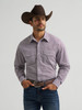 WRANGLER 20X COMPETITION PURPLE PRINT - MENS SHIRT  - 112384662