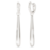 SWAROVSKI STERLING SILVER DROP & HOOP - SWAROVSKI CLASSICA EARRINGS - 5740455