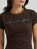 WRANGLER LAINEY WILSON LEOPARD - LADIES TEE  - 112385577