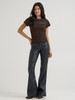 WRANGLER LAINEY WILSON LEOPARD - LADIES TEE  - 112385577