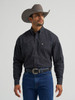 WRANGLER GEORGE STRAIT BLACK PRINT - MENS SHIRT  - 112385356